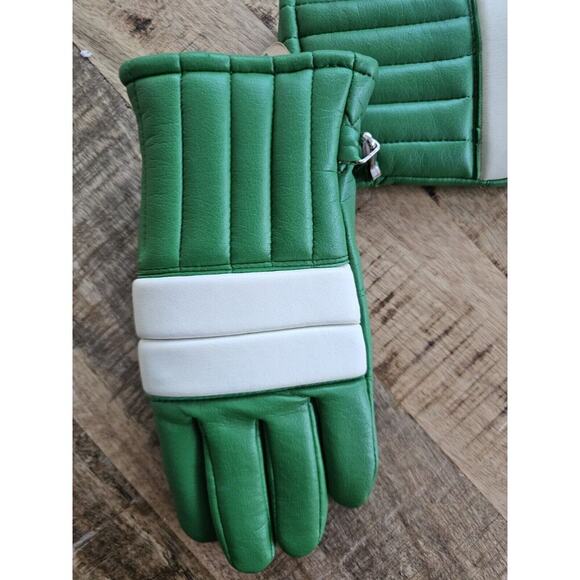 Ski Gloves Vintage Vinyl Women's Size Large Retro - Picture 6 of 7